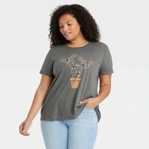 NWT Cactus Tee